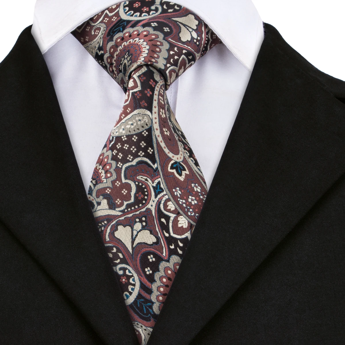 mens ties brown