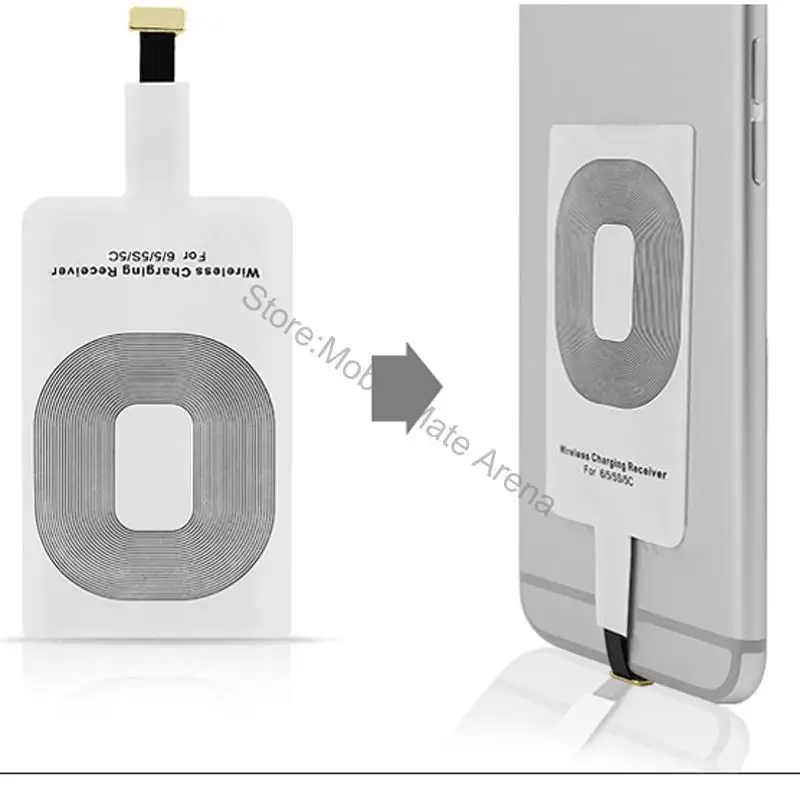 Universal Qi Wireless Charger Receiver Module Fast Speed Charge Charging Adapter Phone Accessory For Iphone 6s 6 Plus 5s 5 5c