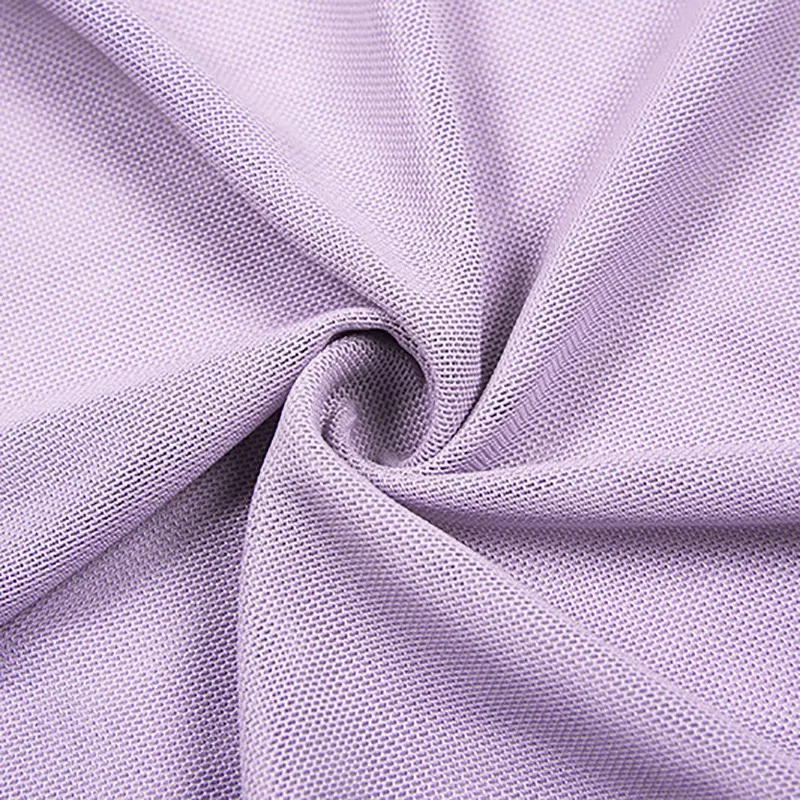 RAISEVERN Женская пикантная, прозрачная сетка фиолетового цвета с коротким рукавом узкие трико на высоком каблуке; Модные прозрачные письмо печать с овальным вырезом для шеи облегающее боди