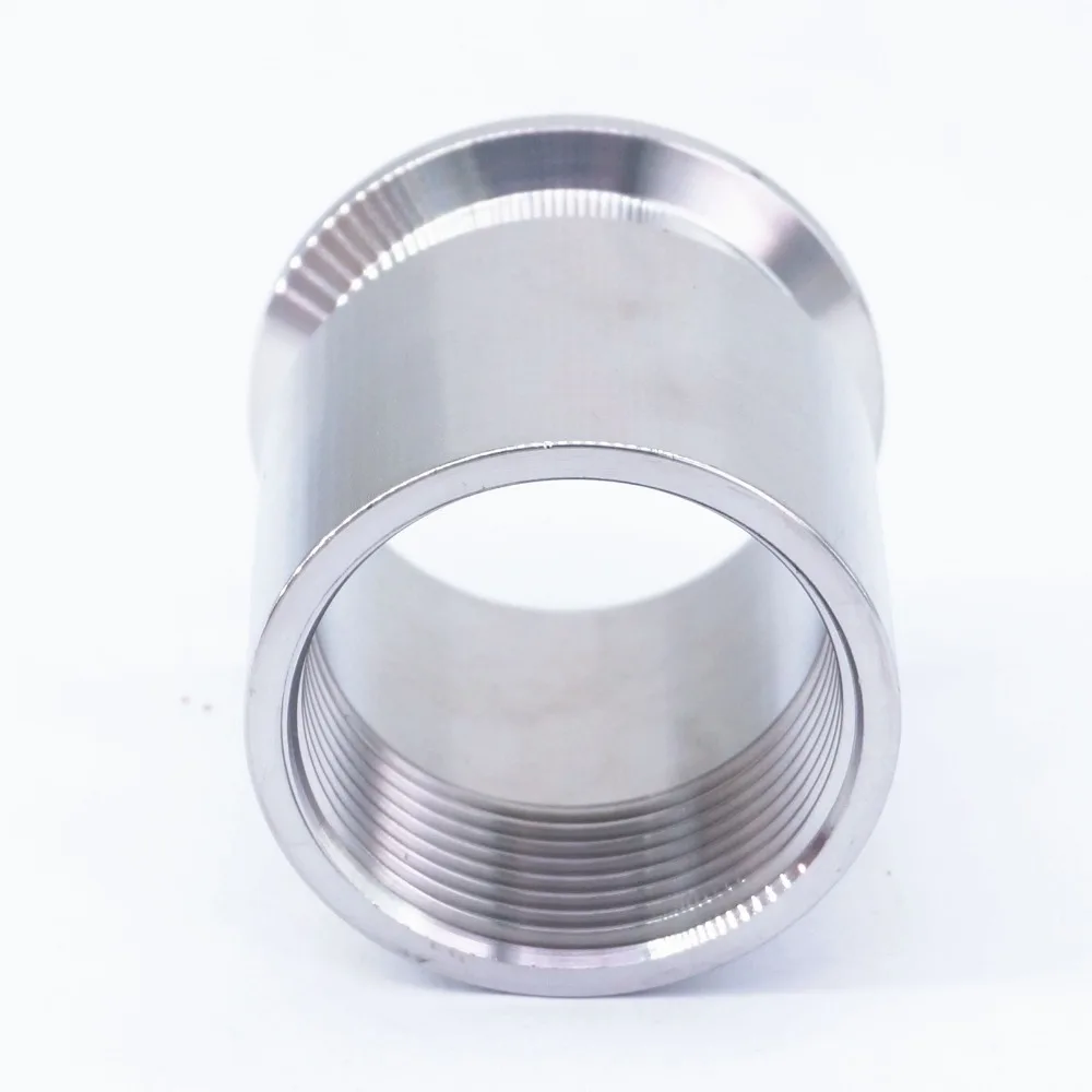 1 1/4" BSPT Female x 1.5" Tri Clamp SUS 304 Stainless Steel Pipe