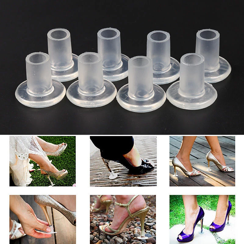 25 Pairs / Lot Heel Stopper High Heeler Antislip Silicone Heel