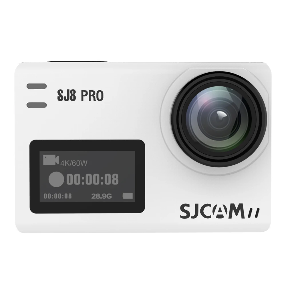 Экшн камера SJCAM 4K SJ8 Pro/SJ8 Plus/SJ8 Air 1296P 30fps/60fps HD водонепроницаемая для шлема с