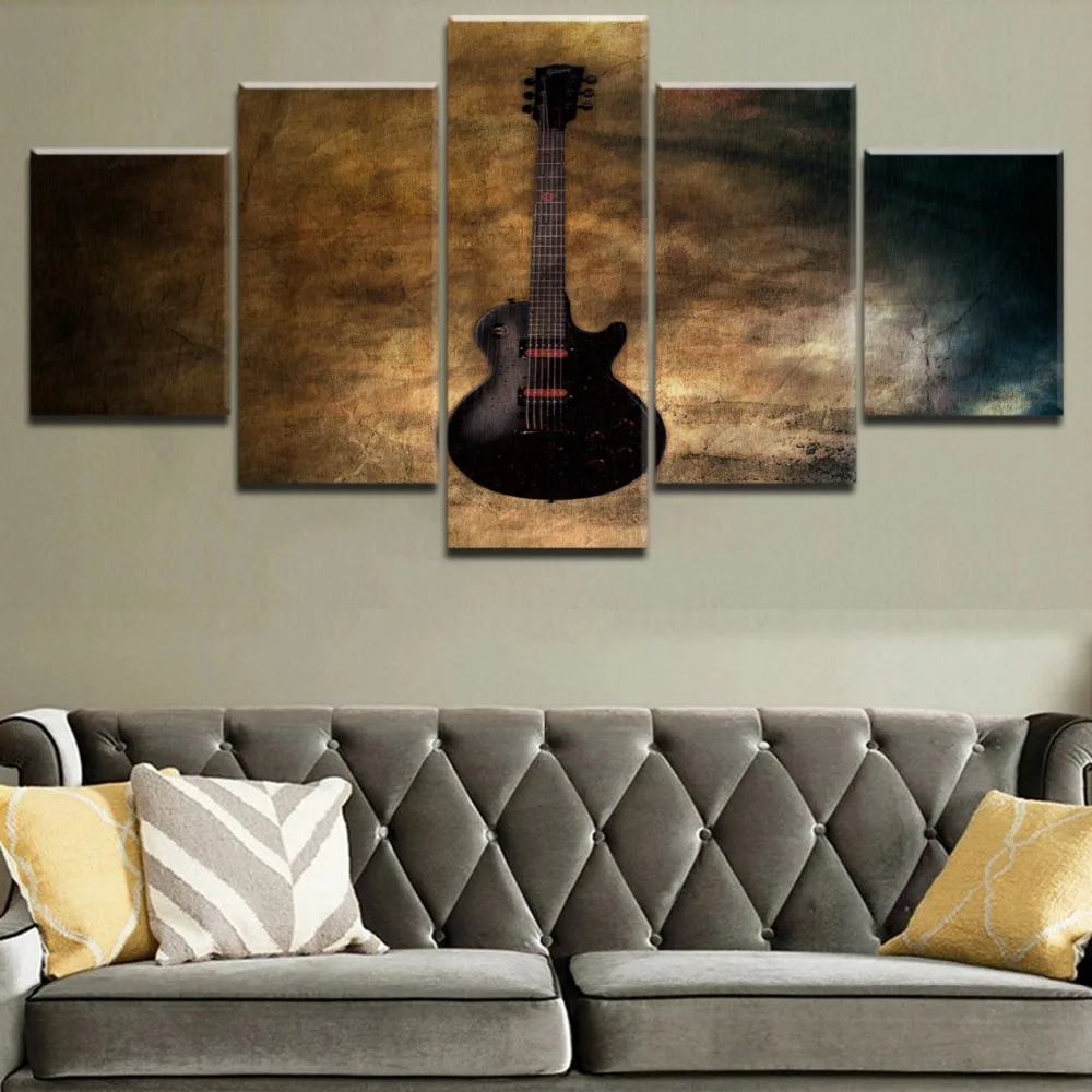 Top Rated Canvas Printed Modular Pictures Wall Art Framework 5 Pieces