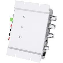 DC 12 V 200 W мини USB FM CD MP3 зарядное устройство для автомобиля с Hi-Fi Цифровой усилитель развлечений аксессуары LP838 без адаптера