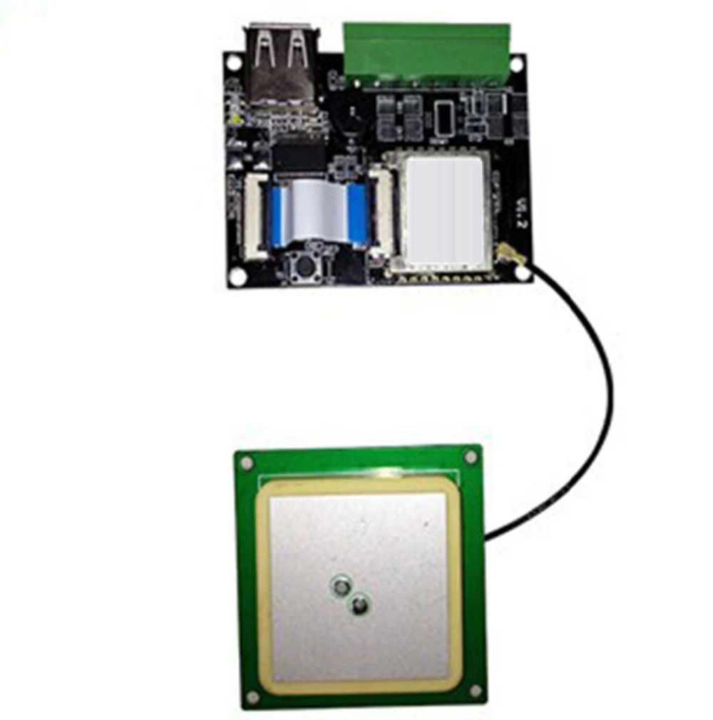 mini low power rs232 rfid usb reader module Wiegand + small uhf rfid Ceramic antennain Control