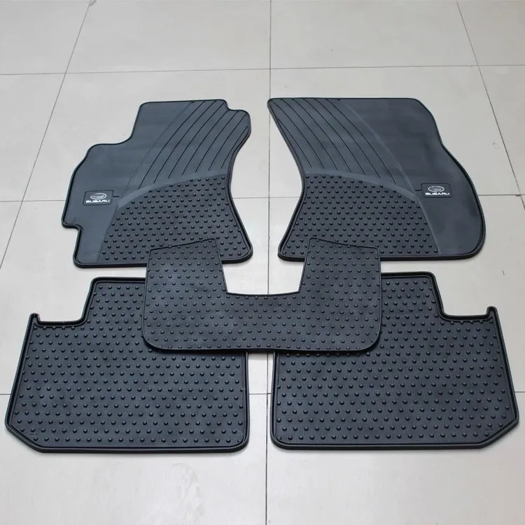 latex special rubber car floor mats for Subaru XV waterproof non slip