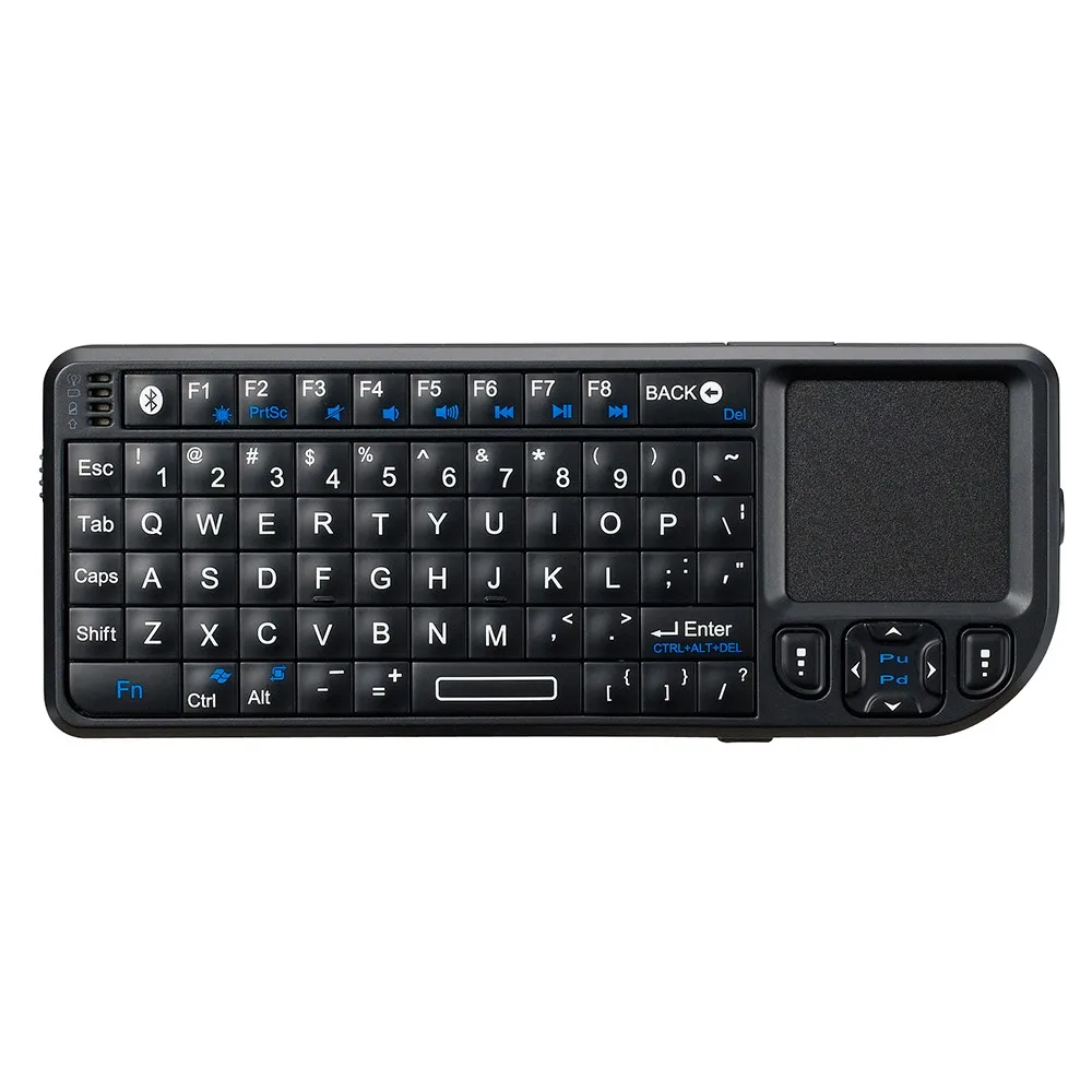 2017 New Original RII Mini Wireless Bluetooth Keyboard Laser Pointer