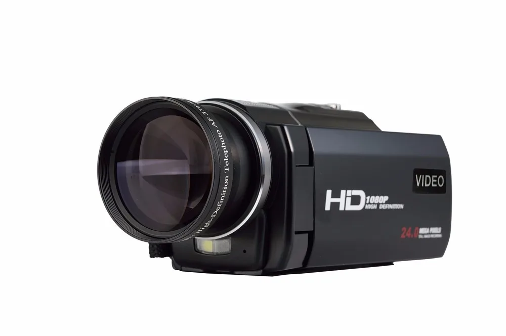 Супер Портативная Цифровая видеокамера HDV-F5 24mp full hd 1080p DIS 5,0 M CMOS пульт дистанционного управления 64GB memory pro Цифровая видеокамера