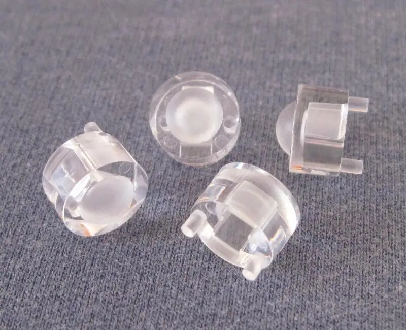 

FDO-10 High quality LED Optical Lens, Size: 10X9.7mm, 30 degree, Grinding surface, PMMA materials