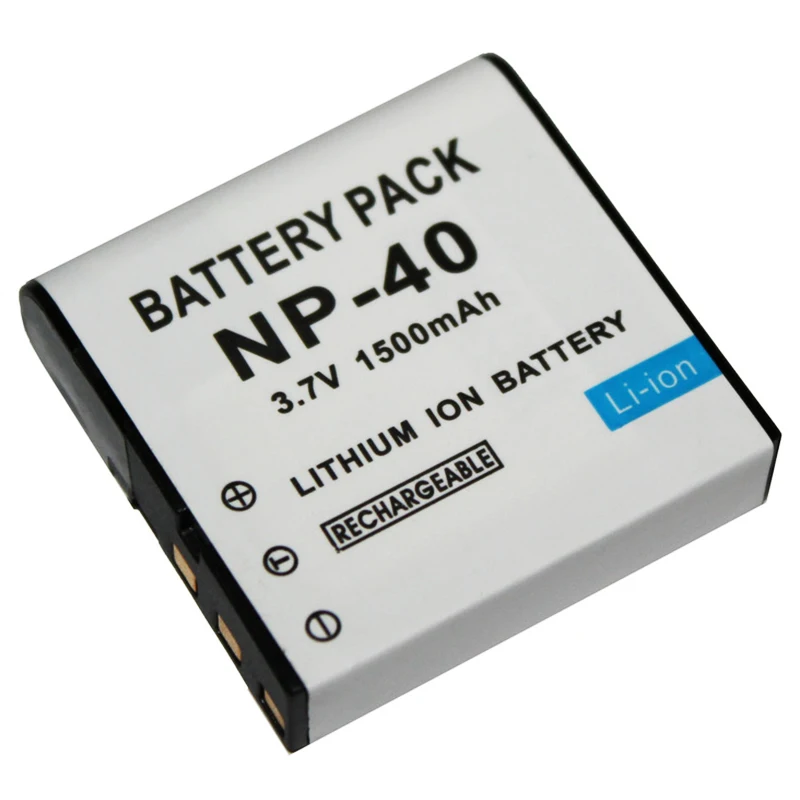 Charger For Casio Z50 EX-P505//P600//P700 PM200 2X NP-40 CNP40 Camera Battery