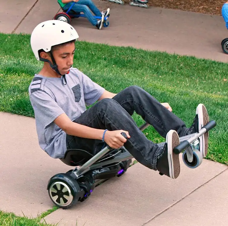 Hoverkart for hoverboard All Size Hoverseat Go-Kart Suitable for Hoverboard Accessories 6.5 Inch8 Inch10 Inch Flame Hover Seat (31)