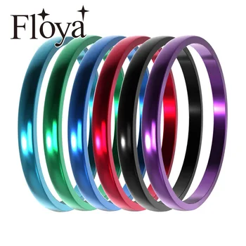 

Floya Filled Ring Femme Inner Rings Aluminum 1mm 2mm 4mm Width Interchangeable Original Couple Band Insert Base Accessories
