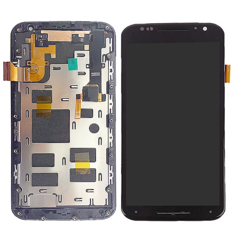 

Tested Well LCD For Motorola Moto X2 Xt1092 Xt1095 Xt1097 LCD Display + Touch Screen with Digitizer Assembly Frame Kit Tools