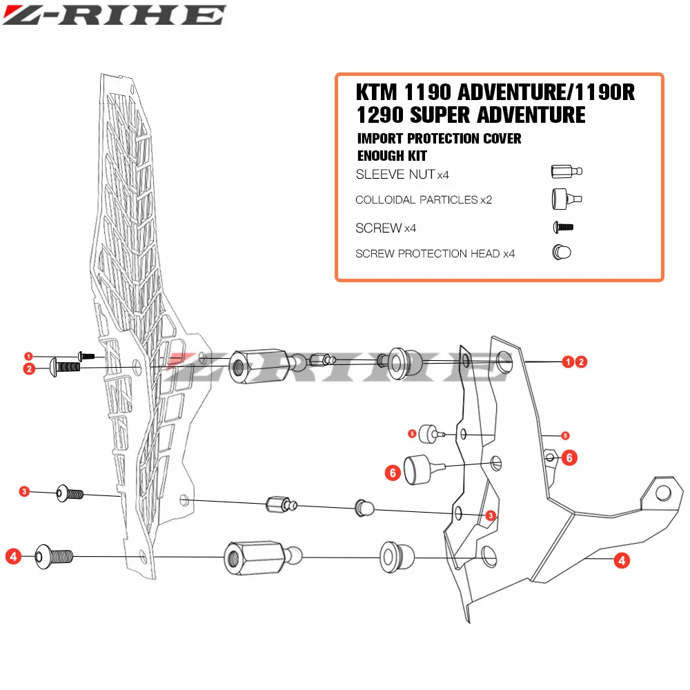 For KTM 1290 SA Super Adventure Front Lamp Headlight Guard Protector Cover  Stainless Steel For KTM 1290 Super Adventure LOGO-in Covers & Ornamental ...