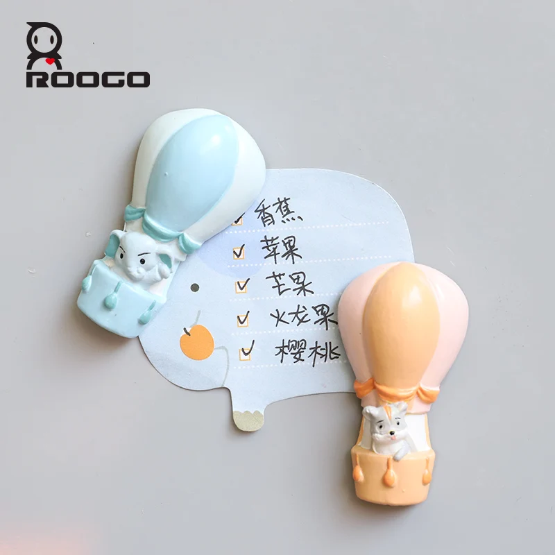 Roogo 3D магнит на холодильник из смолы воздушный шар магниты для холодильников
