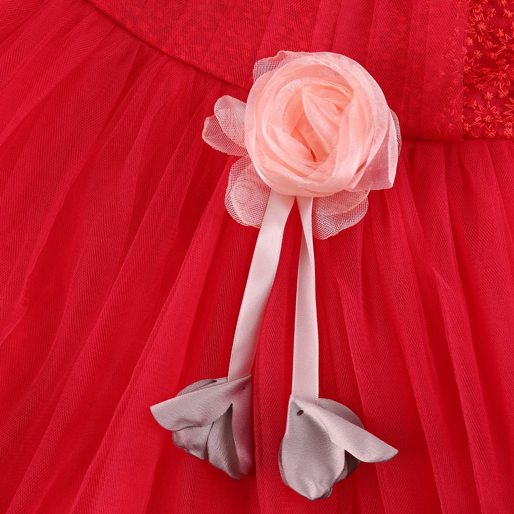 Teen Lace Flower Girls Dresses 2018 Tule Princess Formal Child Wedding Evening Clothing Party Pageant Dress For Kids Prom Gown (14)