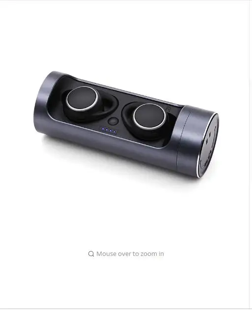 TWS водонепроницаемая Bluetooth гарнитура V4.2 настоящие беспроводные наушники стерео