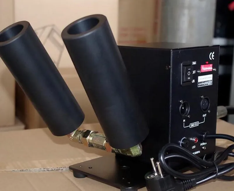 

Double-Pipe CO2 Air Column Machine DMX 512 Switchable CO2 Column Jet Machine
