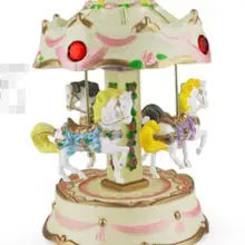 RONG-719+ карусель музыкальная шкатулка коробка домашнего интерьера красочные гирлянда бутик девушки подарок на день рождения