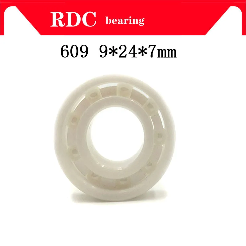 

Free Shipping 609 9x24x7mm High quality full ZrO2 ceramic ball bearing zirconia bearing 9*24*7mm Factory sales