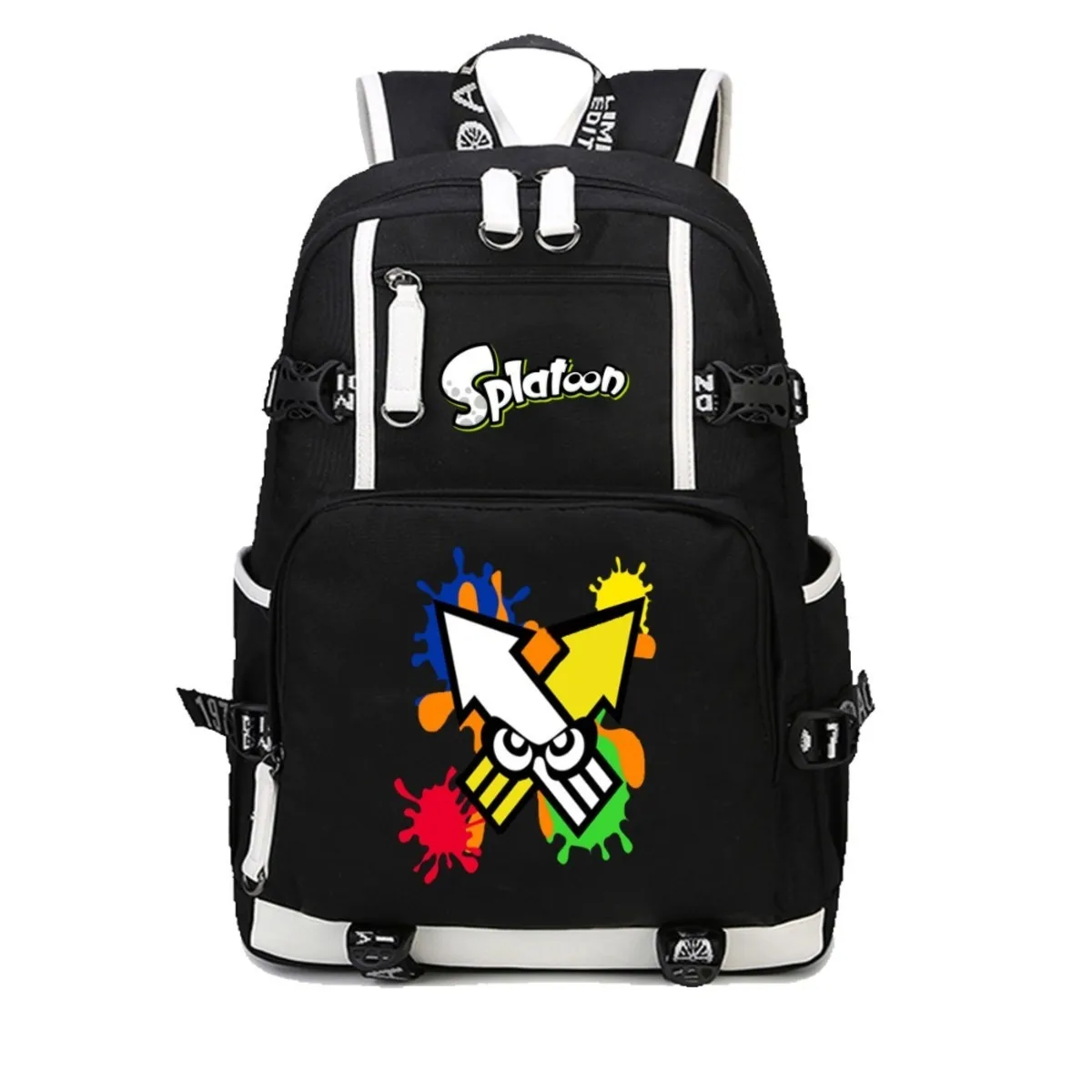 

Game Splatoon Backpacks Teenagers Casual anime Splatoon backpack Children Kids backpack Men Women Travel Shoulder Bags 19 style