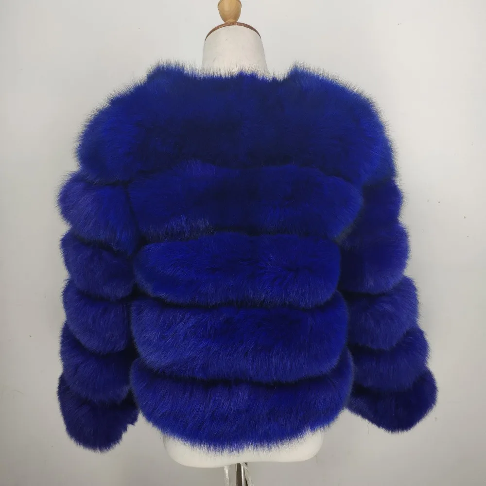 Пальто из натурального меха для женщин Зимний натуральный мех куртка модная короткая тонкая одежда роскошный природный натуральный мех пальто натуральный мех