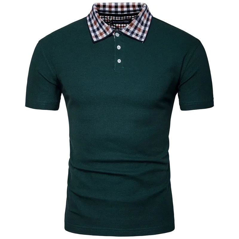 Business Office Polo Shirt 2017 New Brand Men Clothing Solid Mens Polo