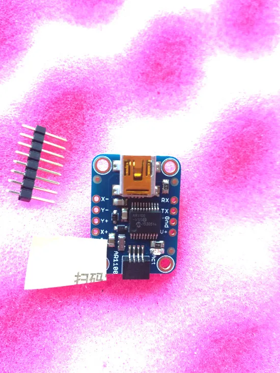 1580 резистивный сенсорный экран для USB контроллера мыши модуль AR1100|Органайзеры кабеля| |