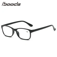 IBOODE TR90 квадратные очки для чтения для мужчин и женщин пресбиопические очки мужские женские очки при дальнозоркости оптика диоптрий очки