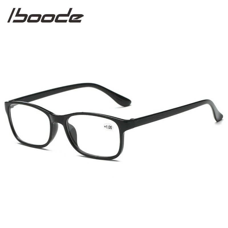 

IBOODE TR90 Square Reading Glasses Men Women Presbyopic Eyeglasses Male Female Hyperopia Eyewear Optics Diopter Spectacles