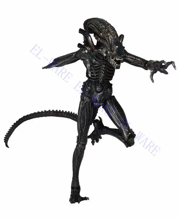 7 дюймов инопланетянин NECA серия 5 Alien Black Xenomorph Warrior 18 см ПВХ фигурка Коллекционная