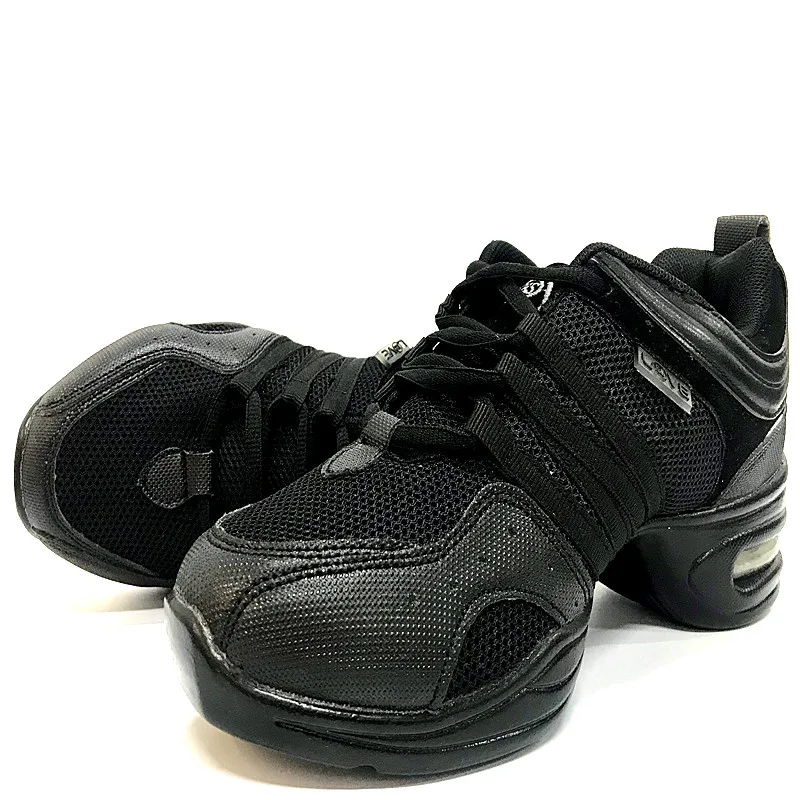 Популярные спортивные туфли с мягкой подошвой, дышащие Танцевальные Кроссовки для женщин, тренировочные туфли, современные танцевальные джазовые туфли, кроссовки