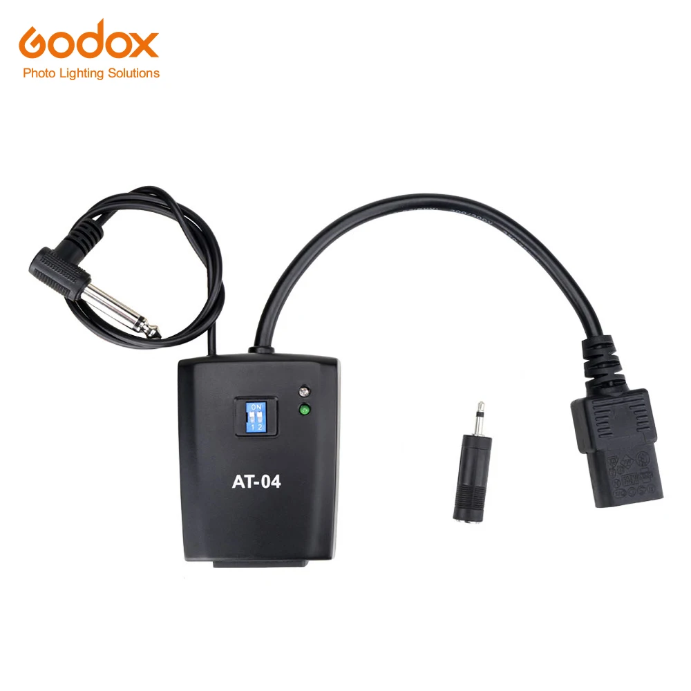 

Godox AT-04 4 Channels Wireless Studio Flash Receiver for Canon Nikon Pentax DSLR Camera
