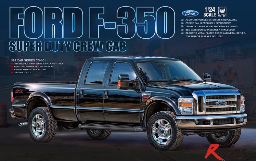 

RealTS Meng model CS-001 FORD f-350 super duty plastic model kit Christmas gifts