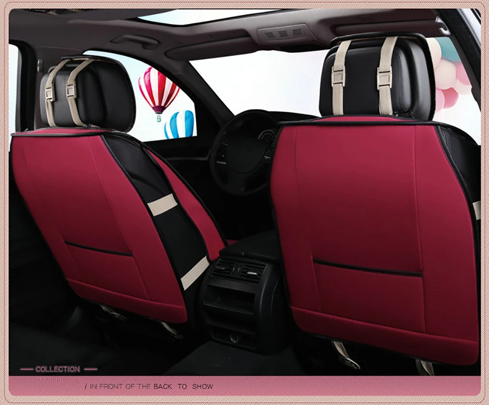 Kalaisike льна универсальные чехлы для сидений автомобиля Mazda все модели mazda 3 5 6 CX-5 MX-5 CX-7 стайлинга автомобилей аксессуары
