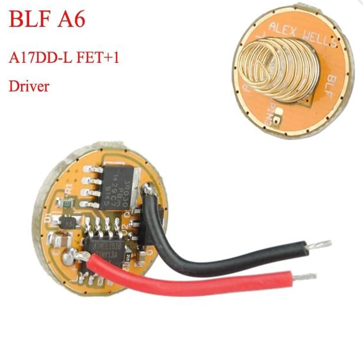 Светодиодный драйвер фонарика Astrolux S1 BLF A6 светодиодный FET + 1 2 8 4 35 в 7/4 режимов|blf