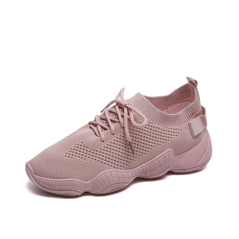 

Fires Women Sneakers Rubber Lace-up Comfortable Shoes Woman Walking Shoes Spring Zapatos Mujer Sports Shoes For Women Trend