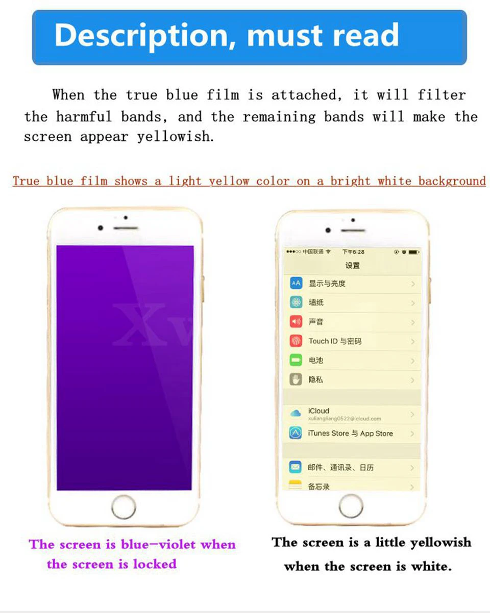 Xwmkai 3D матовый мягкий край Экран протектор для Iphone 6 7 8 плюс Blu-Ray закаленное Стекло защитная пленка полное покрытие для Iphone6