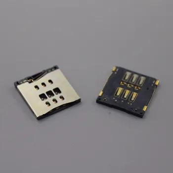 

ChengHaoRan 10pcs/lot New For iPhone 5S 5C SIM Card reader Tray Slot Holder ,KA-042