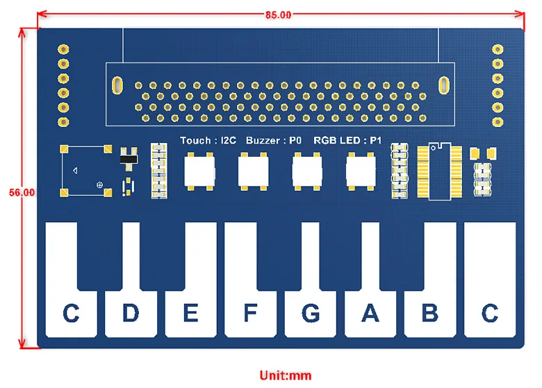 Piano-for-micro-bit-size