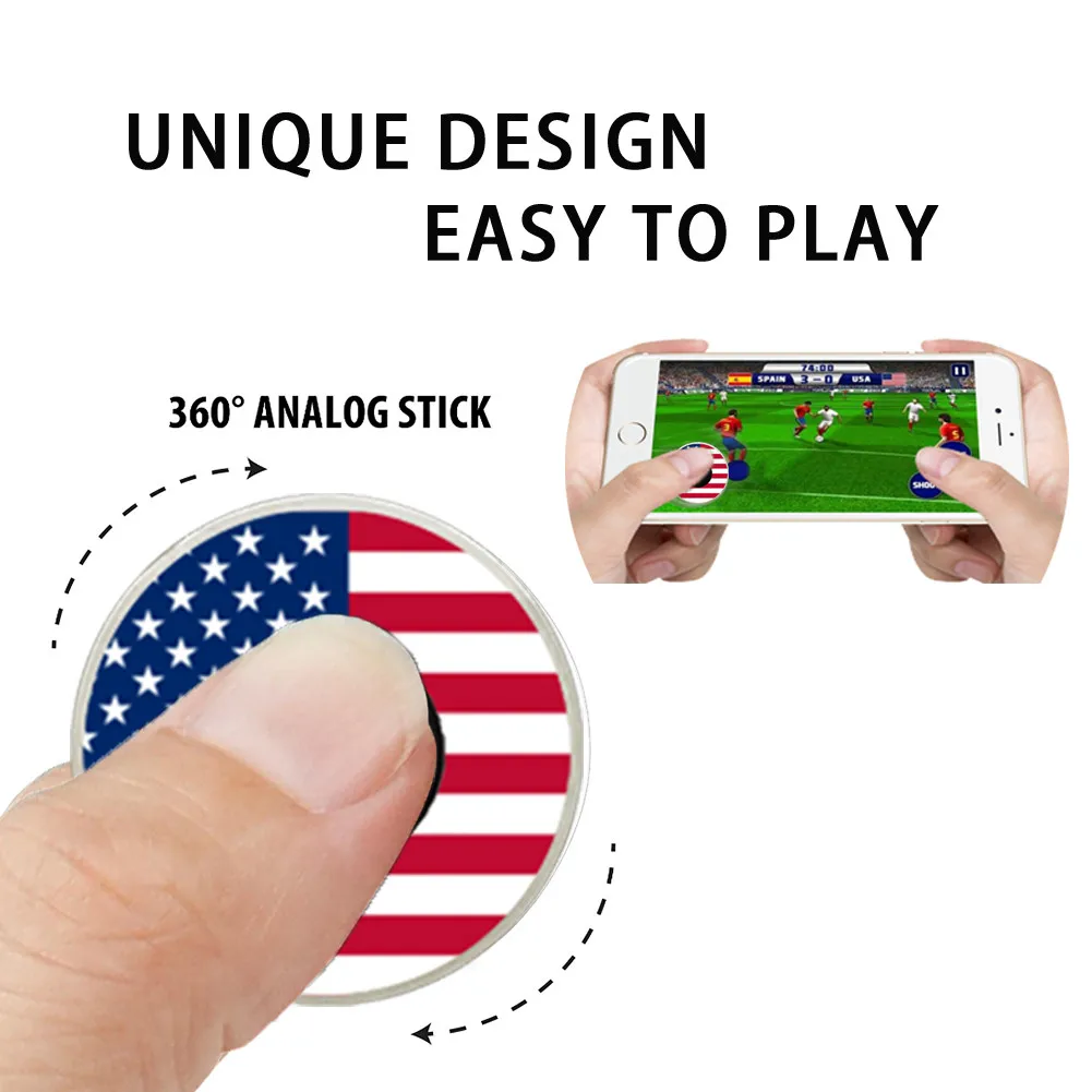 Beste Smart Telefoon Stok Spel Joystick Joypad Voor iPhone Voor iPad Touchscreen Mobiele Telefoon 6J12 Drop Shipping