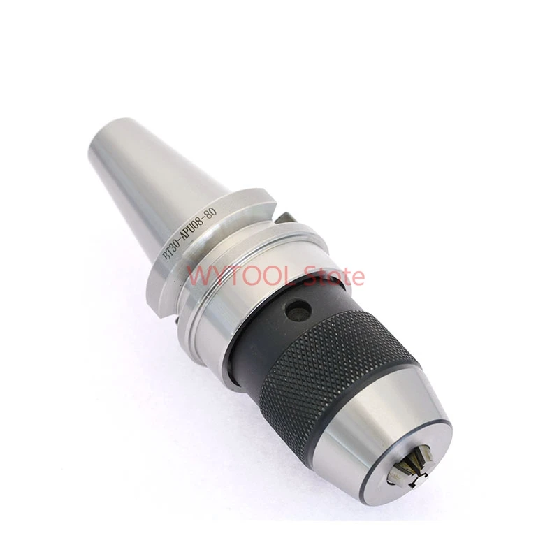 

1pcs BT30 APU08 M12 Drawbar thread Integrated keyless self tight Drill chuck for milling lathe Range:1-08mm