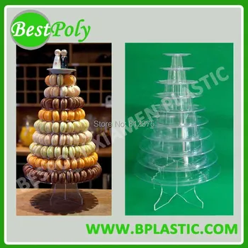 

1 Set 10 Levels Macaron Stand, Macaron Display Stand, Macaroon Stand, Free Shipping