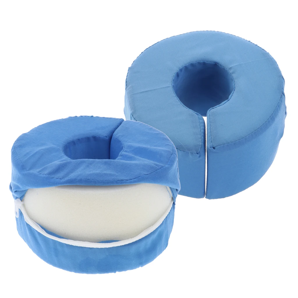 2pcs Anti Bedsore Foot Hand Foam Elevating Cushion Leg Rest Elevation Pillow Pad Ankle Swelling Relief