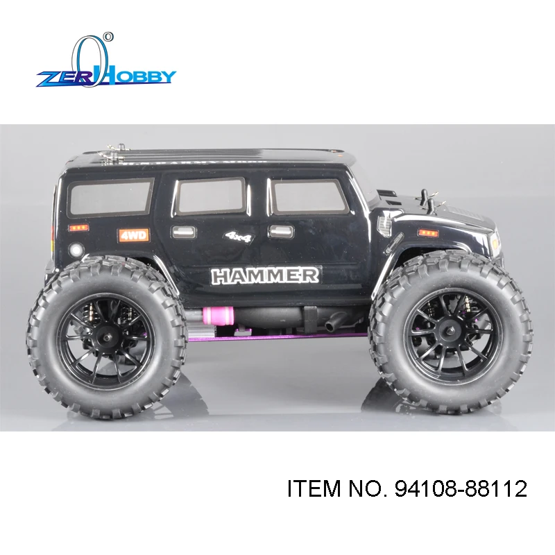 Hsp Racing Rc Car Model 94108 Hammer 1 10 Scale Off Road Nitro Powered 4x4 Monster Truck 18cxp Engine Monster Truck 1 10 Scalemonster Truck Off Road Aliexpress