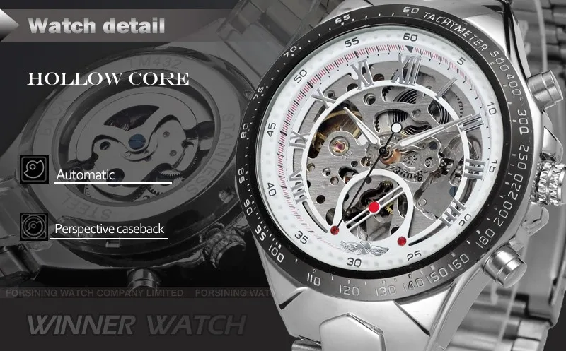 automatic movement stainless steel watches for men wholesale alibaba
