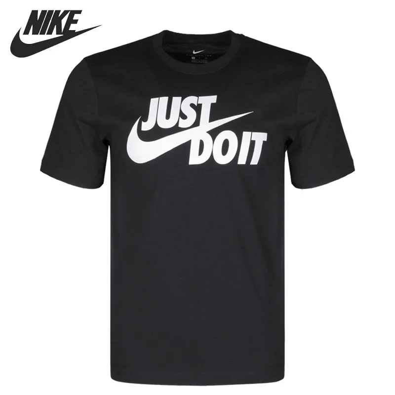 Original New Arrival 2019 NIKE AS M NSW TEE JUST DO IT SWOOSH Men's T-shirts short sleeve Sportswear | Спорт и развлечения
