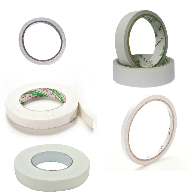 

One Or 2 Rolls Super Strong Double Faced Adhesive Tape Foam Double Sided Tape Self Adhesive Pad For Mounting Fixing Pad Sticky