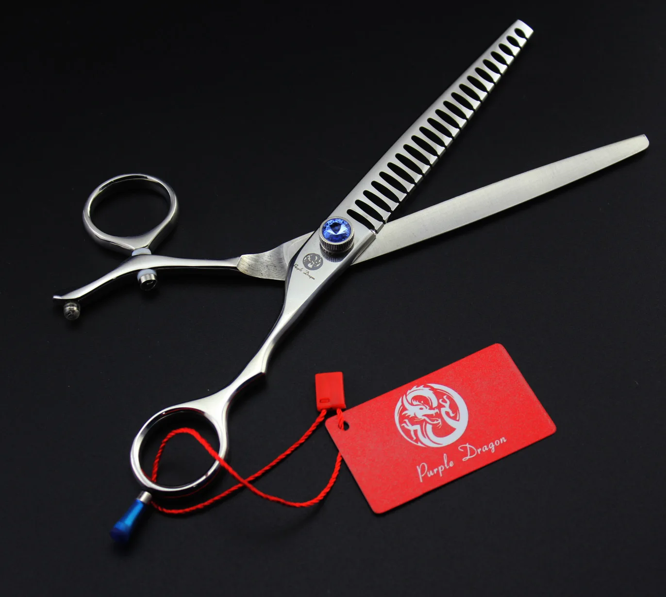 

Purple Dragon 7.5 inch 360 Degree Rotary Thinning Professional Grooming