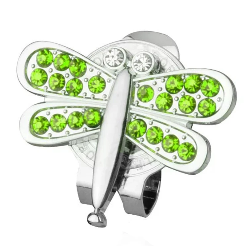 حار بيع الكريستال مشبك قبعة غولف كرة جولف تهدف علامة سبائك المهنية جولف التدريب الايدز اكسسوارات عالية الجودة تعزيز